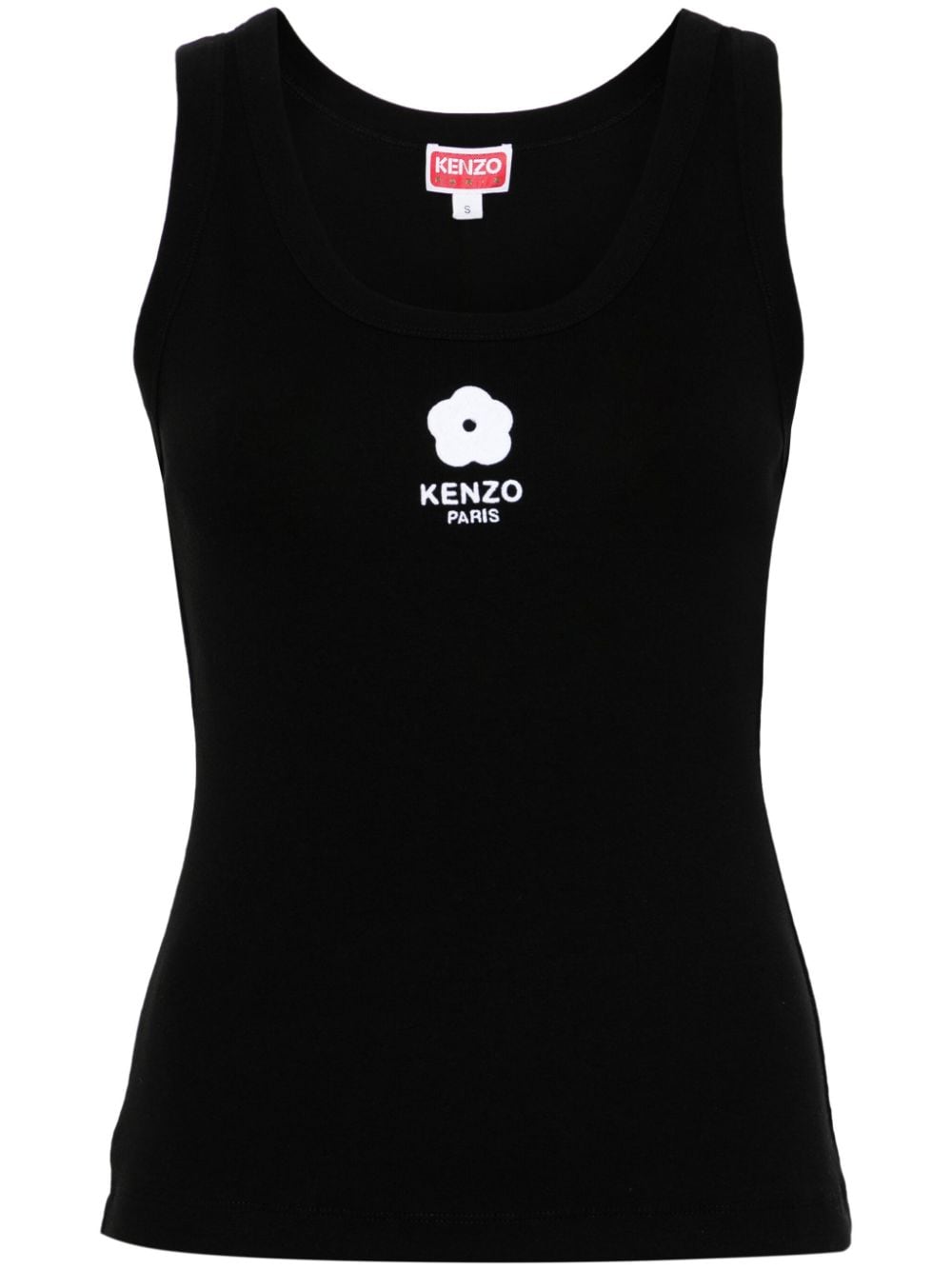 Kenzo Women's Black Boke Flower Print Sleeveless Top image 0