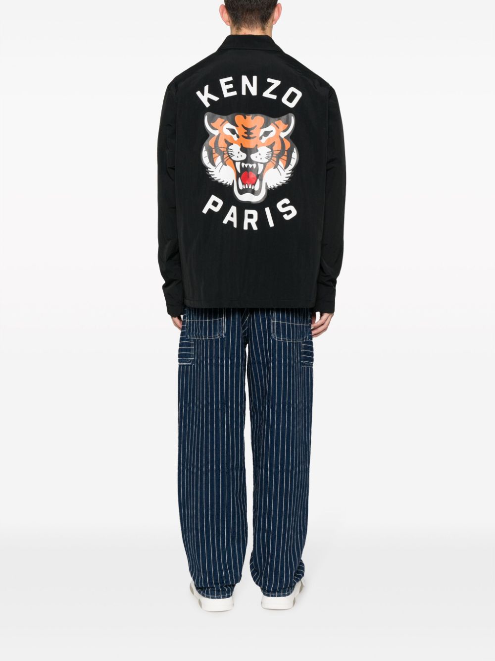 Kenzo Tiger Print Black Jacket image 1