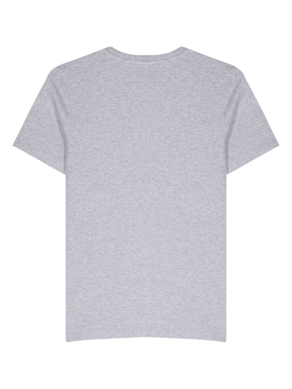 MAISON KITSUNÉ Fox Patch Crew Neck T-Shirt - Grey image 1