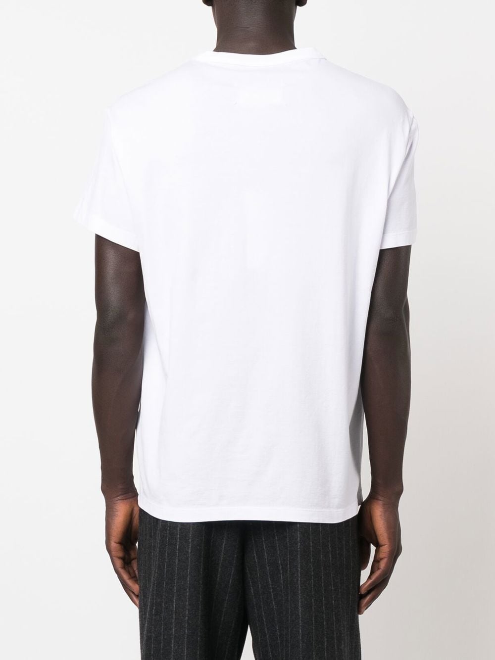 Maison Margiela White Logo Print Short Sleeve T-Shirt image 2