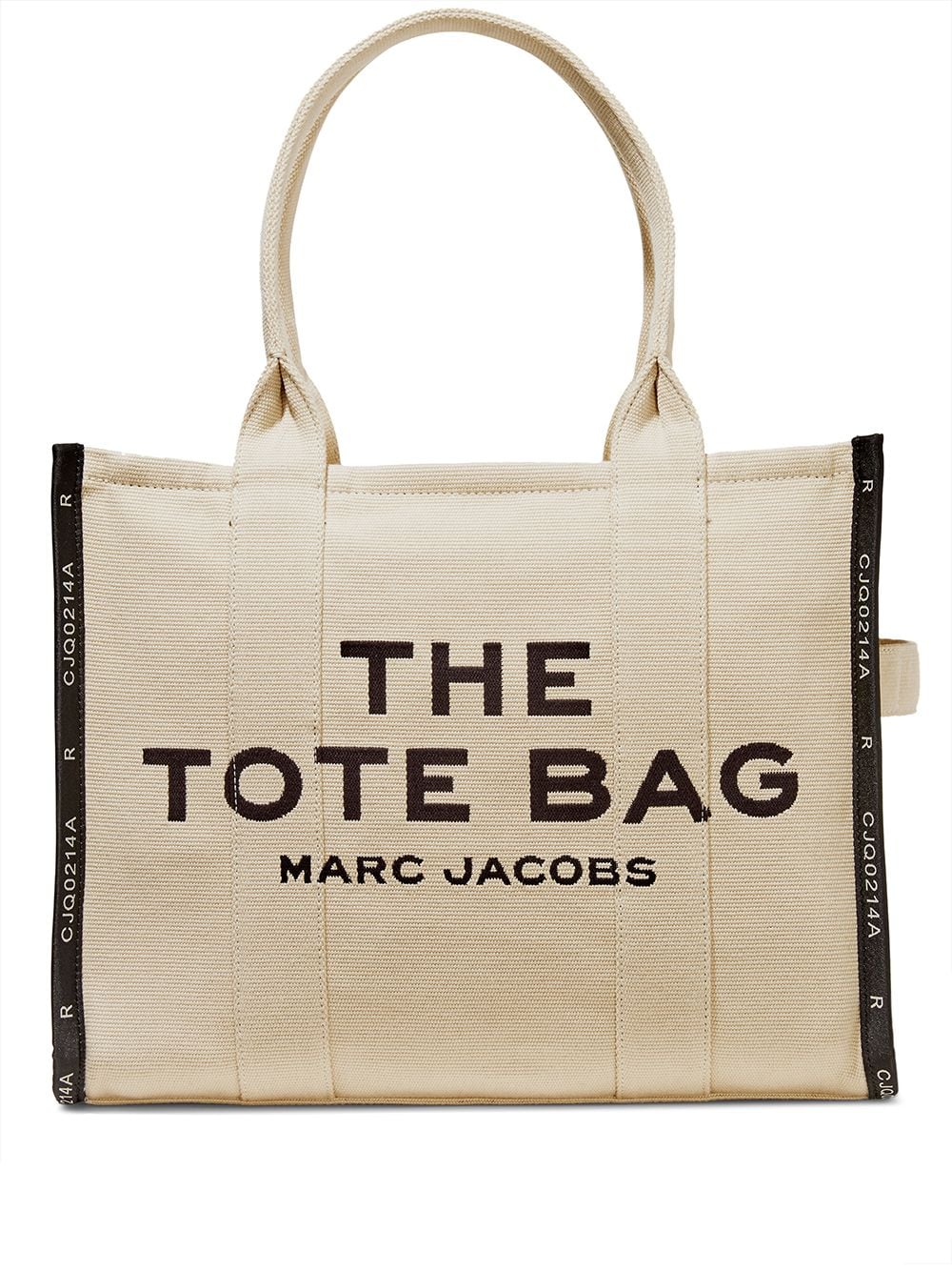 Marc Jacobs The Jacquard Tote Bag - Beige/Black image 0