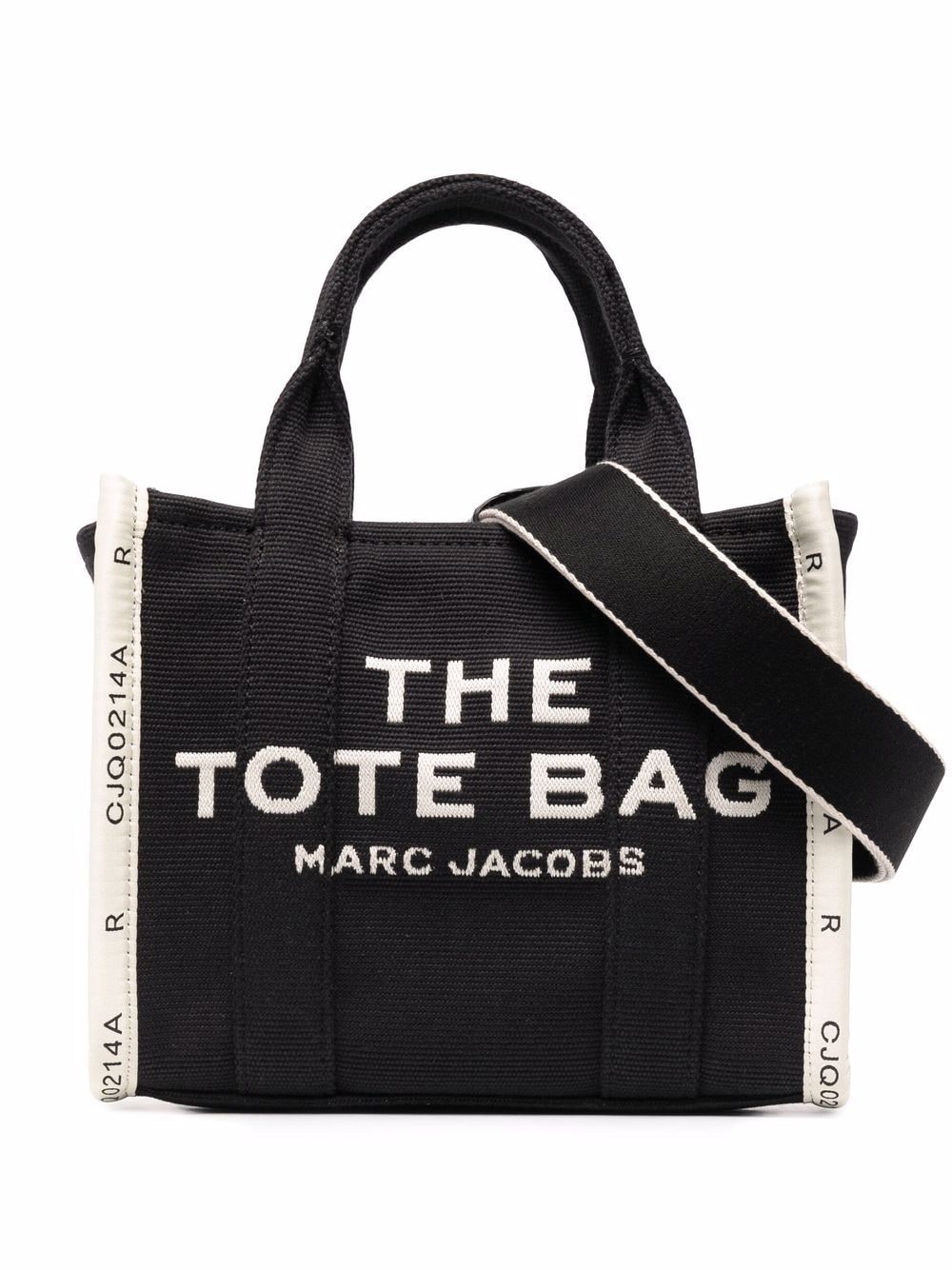 Marc Jacobs The Jacquard Tote Bag - Black/White image 0