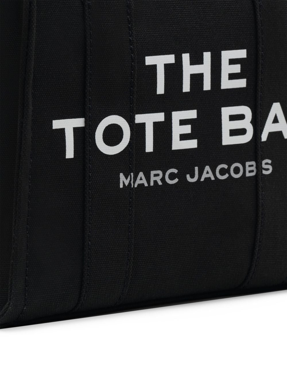 Marc Jacobs The Tote Black Small Logo Print Bag image 1