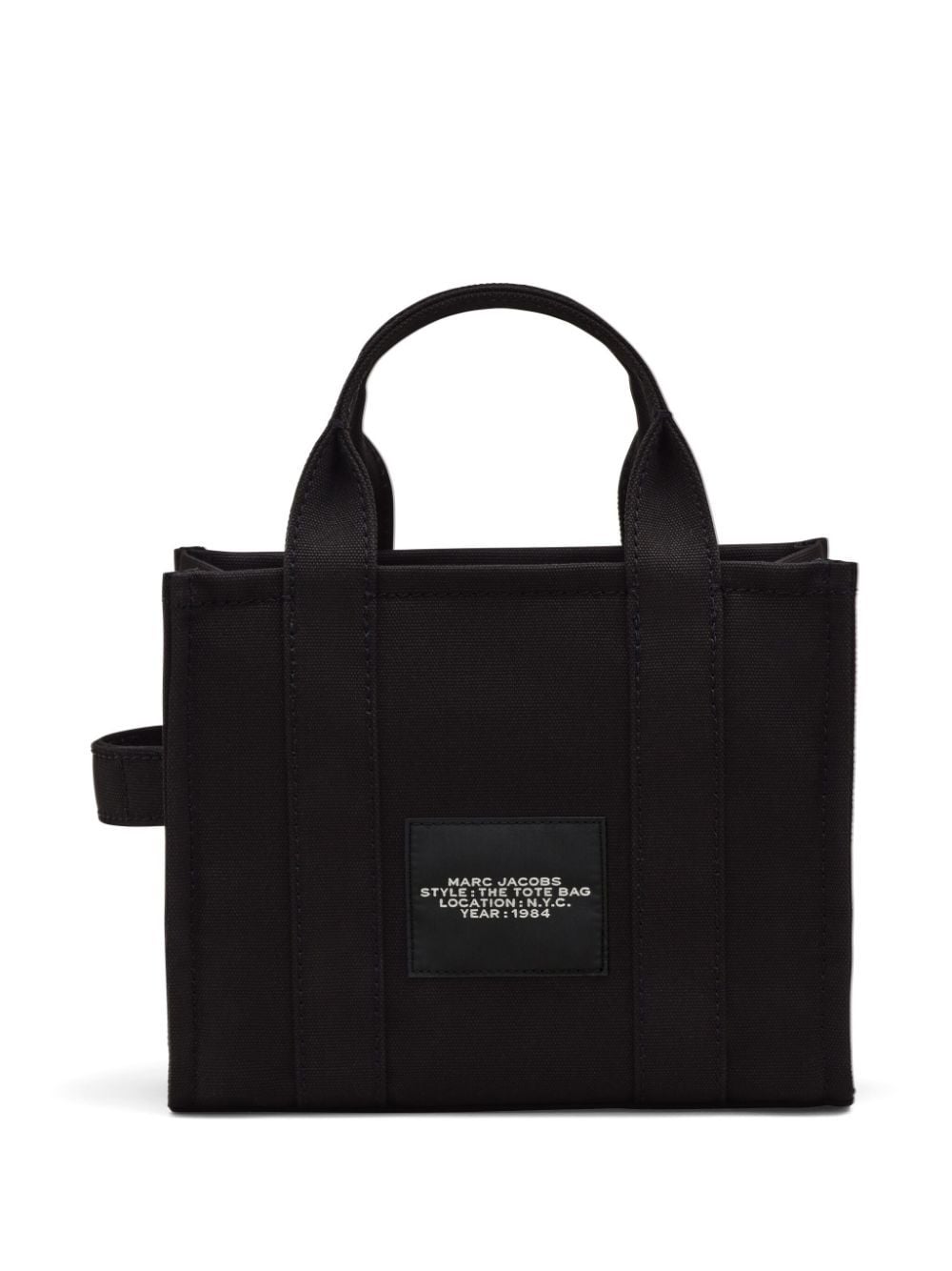 Marc Jacobs The Tote Black Small Logo Print Bag image 4