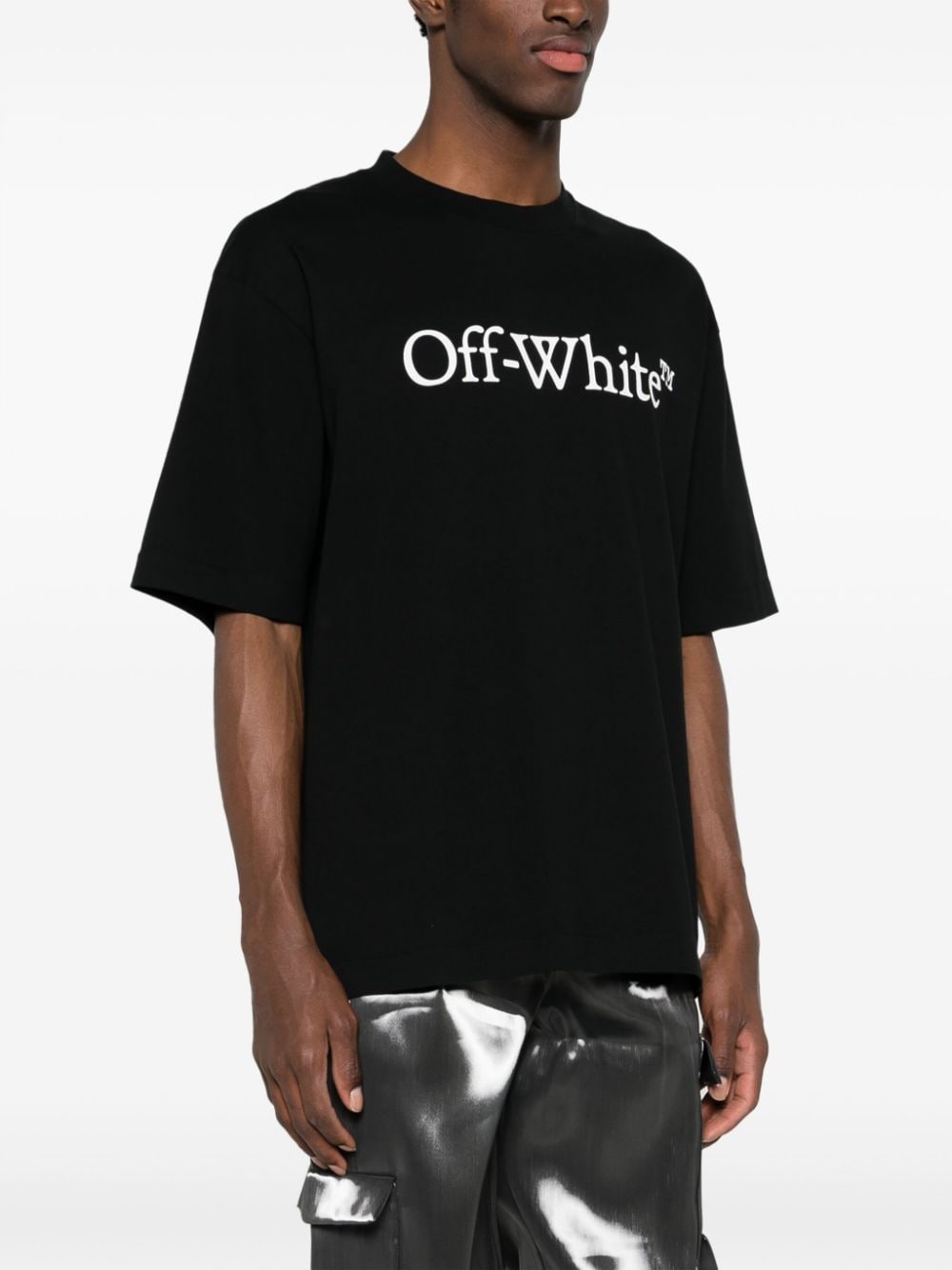 Off-White Logo T-Shirt & Polo - Black image 2