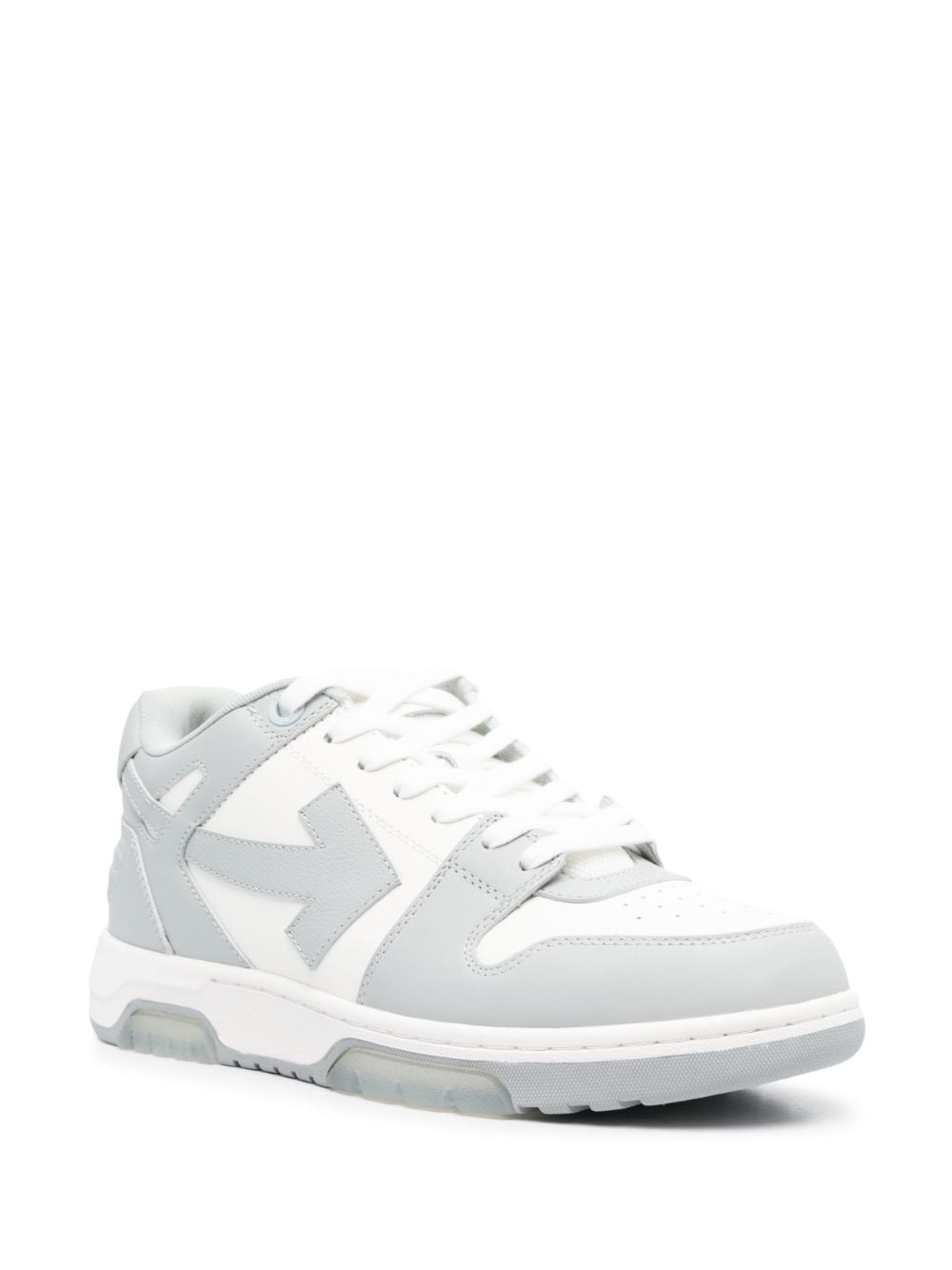 Off-White Low Top Sneakers in Grey image 1