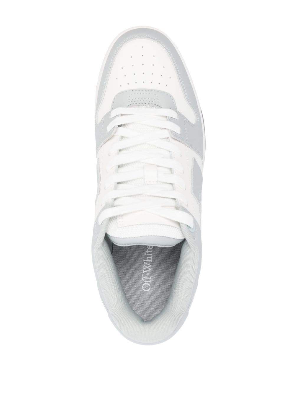 Off-White Low Top Sneakers in Grey image 2