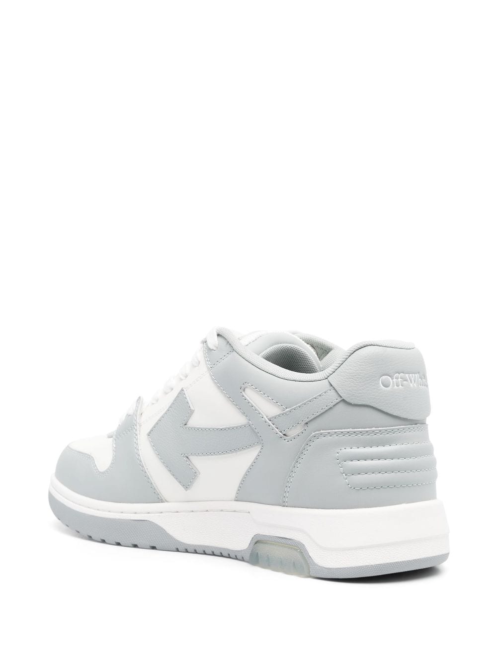 Off-White Low Top Sneakers in Grey image 3