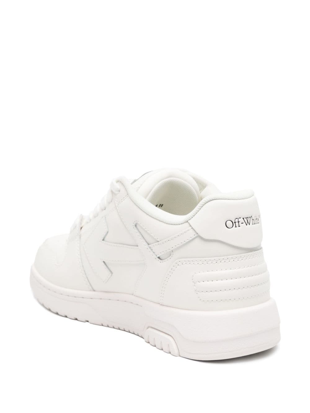 Off-White Low Top Sneakers with Signature Arrows Motif image 1