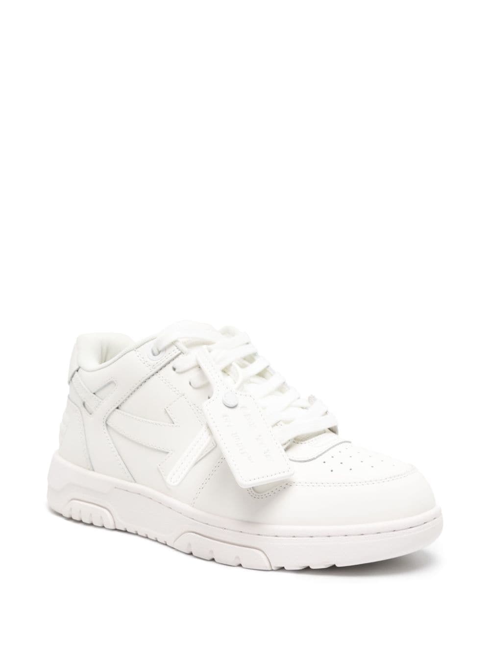 Off-White Low Top Sneakers with Signature Arrows Motif image 3