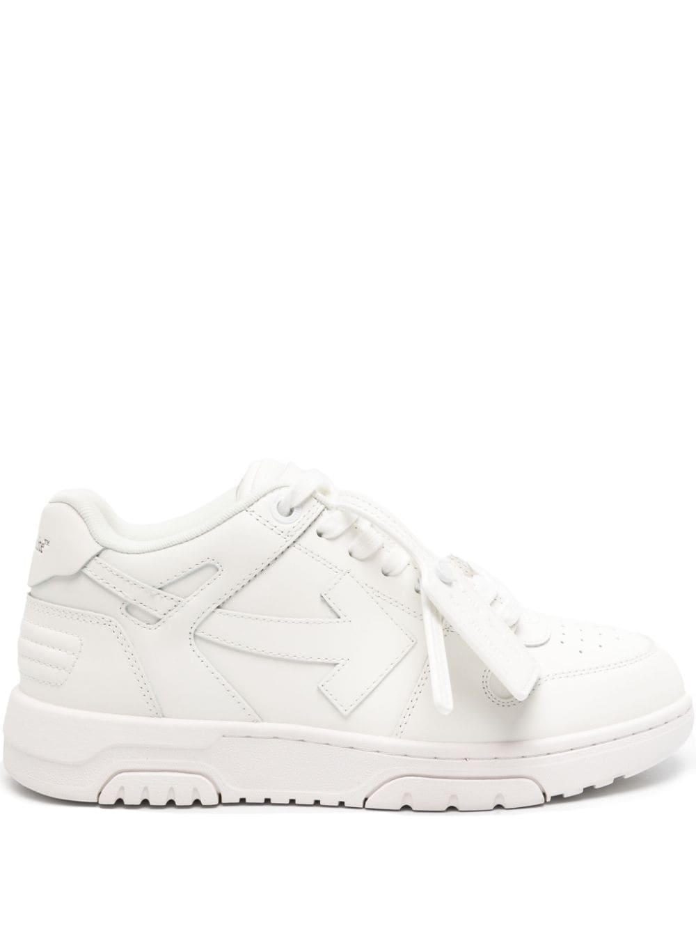 Off-White Low Top Sneakers with Signature Arrows Motif image 0