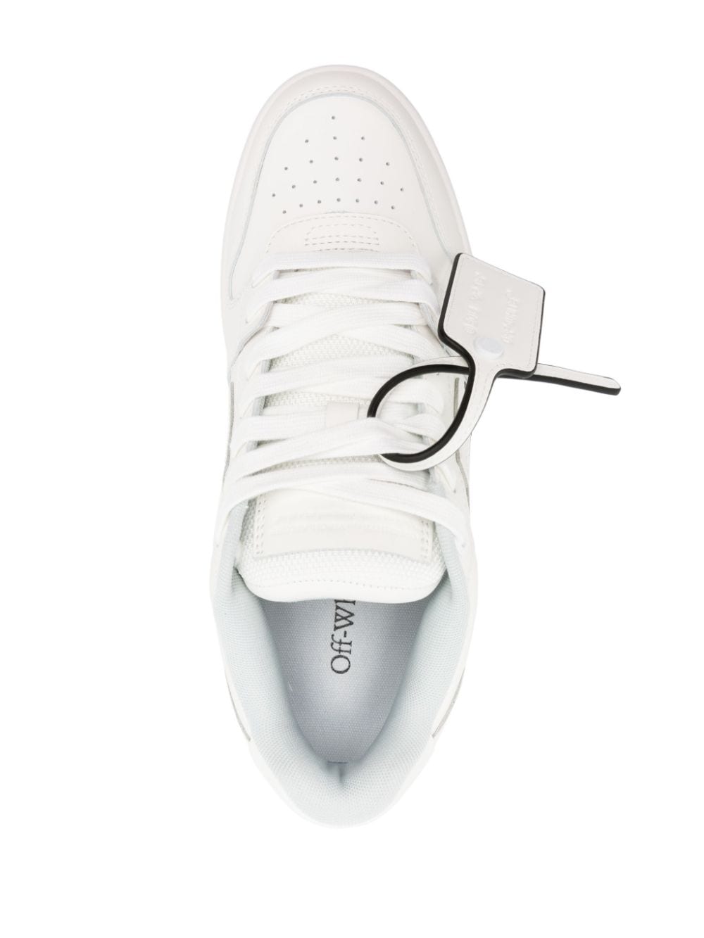 Off-White Low Top Sneakers with Signature Arrows Motif image 2