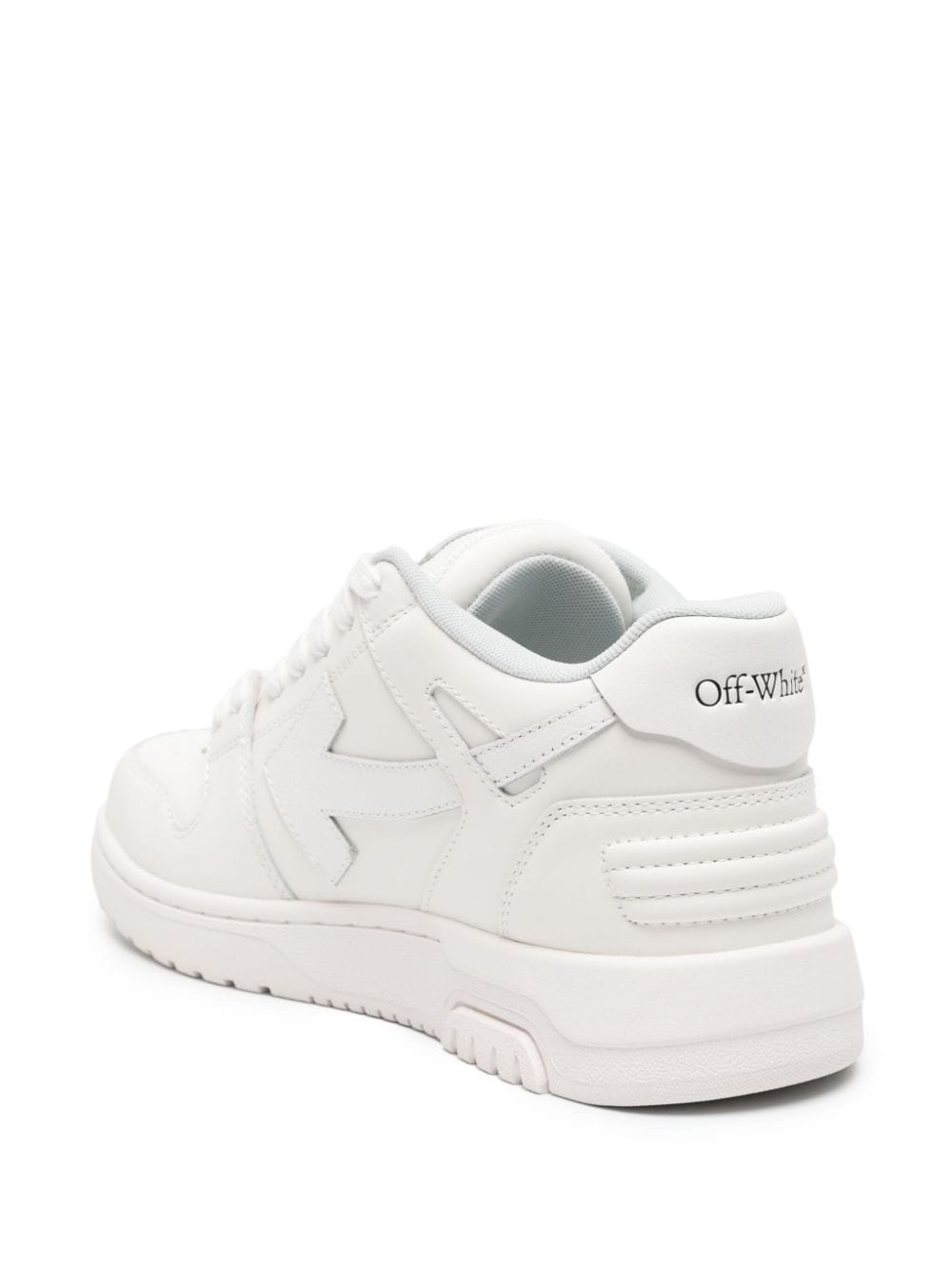 Off-White Low Top Sneakers with Signature Arrows Motif image 3