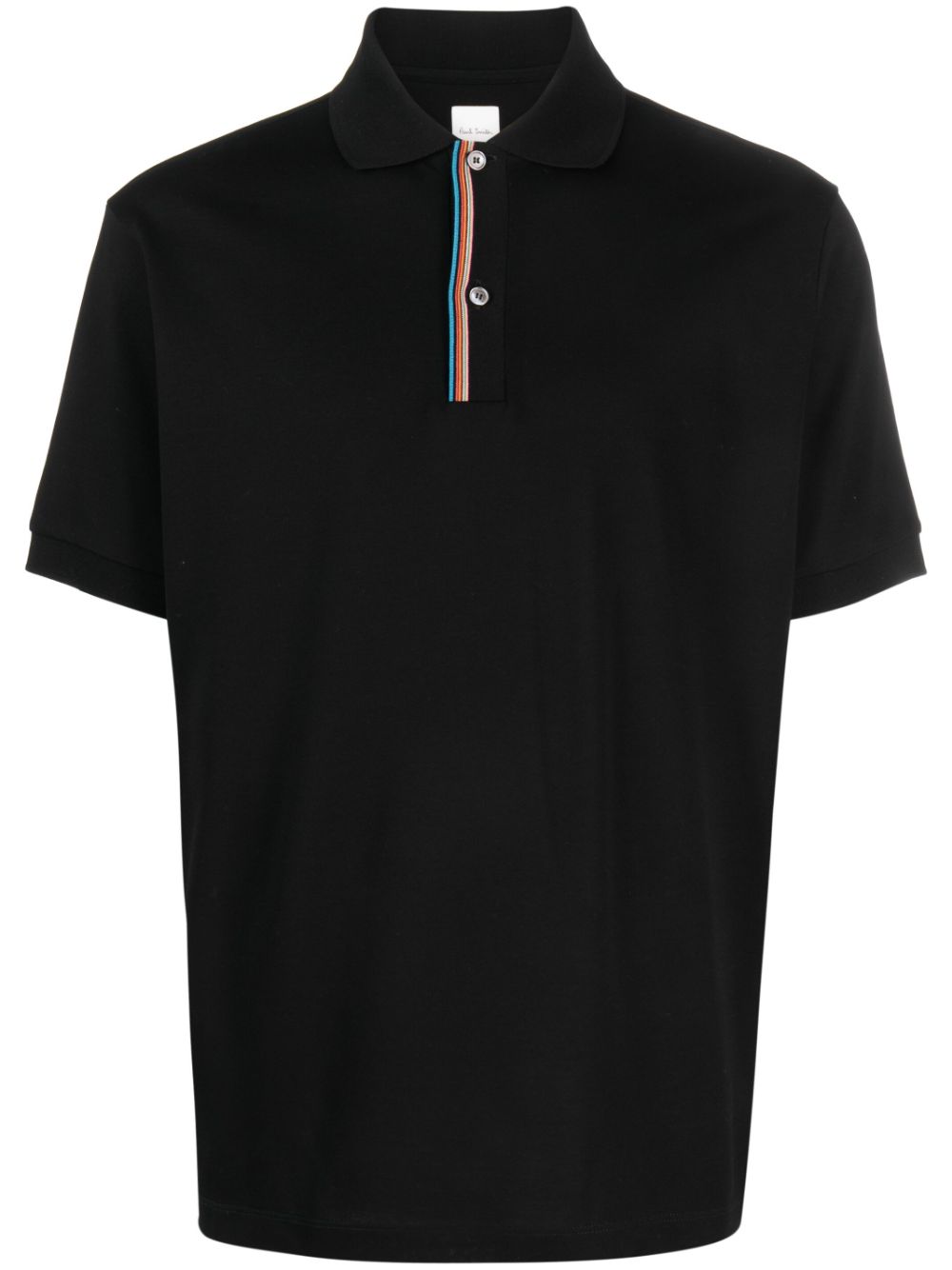 Paul Smith Black Cotton Polo Shirt image 0