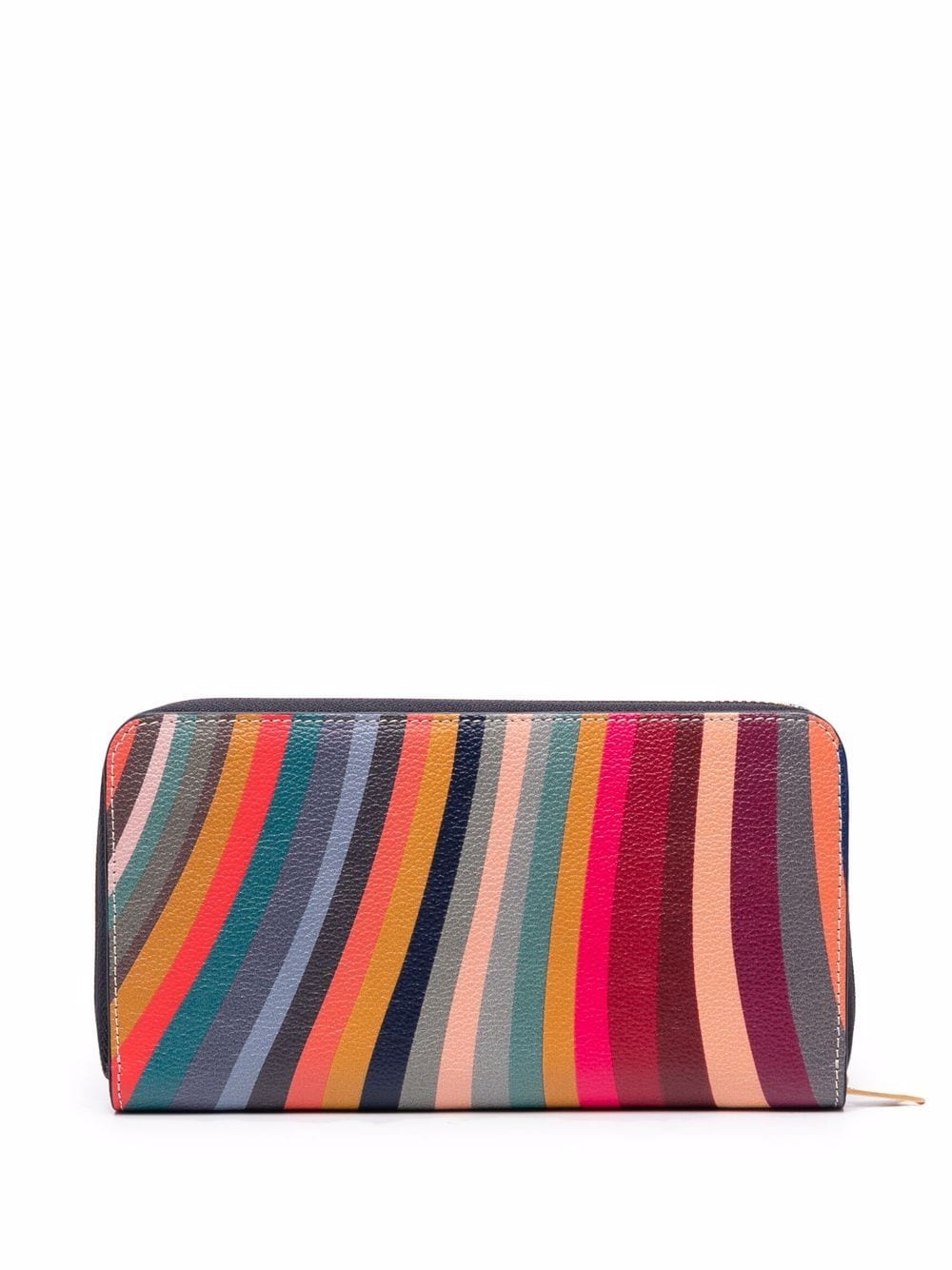 Paul Smith Multicolor Swirl Print Leather Wallet image 1