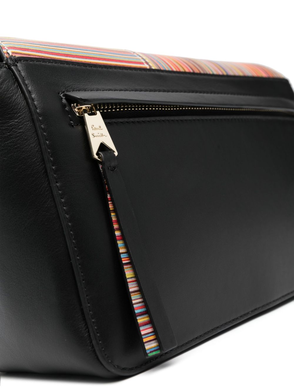 Paul Smith Multicolor Calfskin Patchwork Shoulder Bag image 1