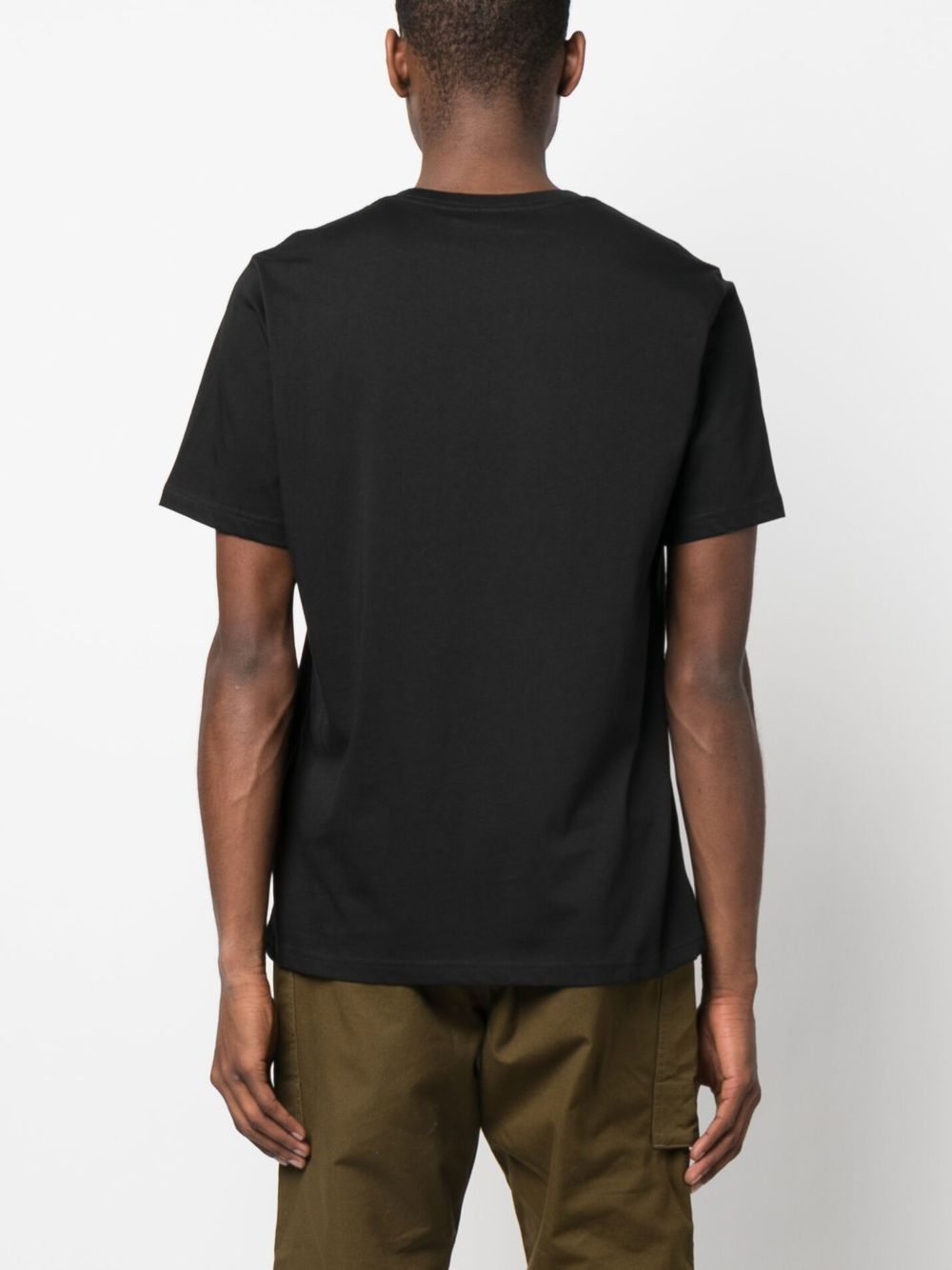 PS By Paul Smith Black T-Shirt with Logo Patch image 2