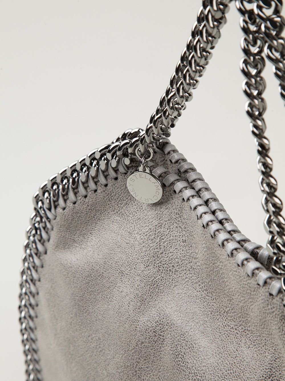 Stella McCartney Grey Chain Bag image 5