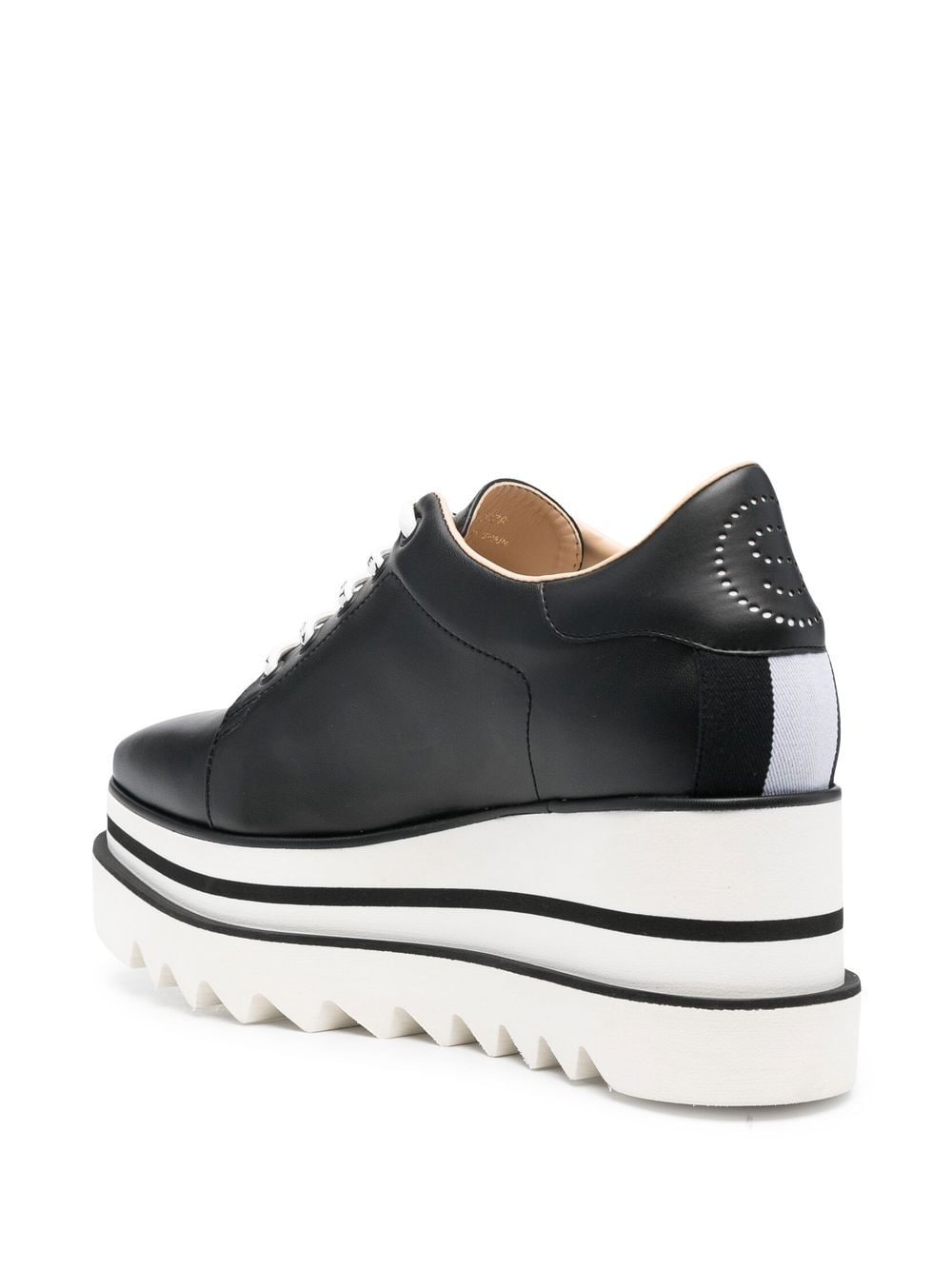 Stella McCartney Elyse Eco Alter Black Low-Top Sneakers image 1