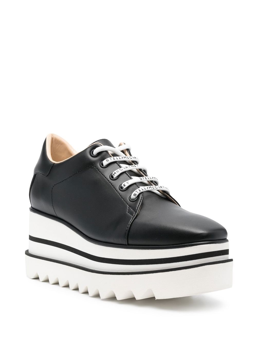 Stella McCartney Elyse Eco Alter Black Low-Top Sneakers image 2