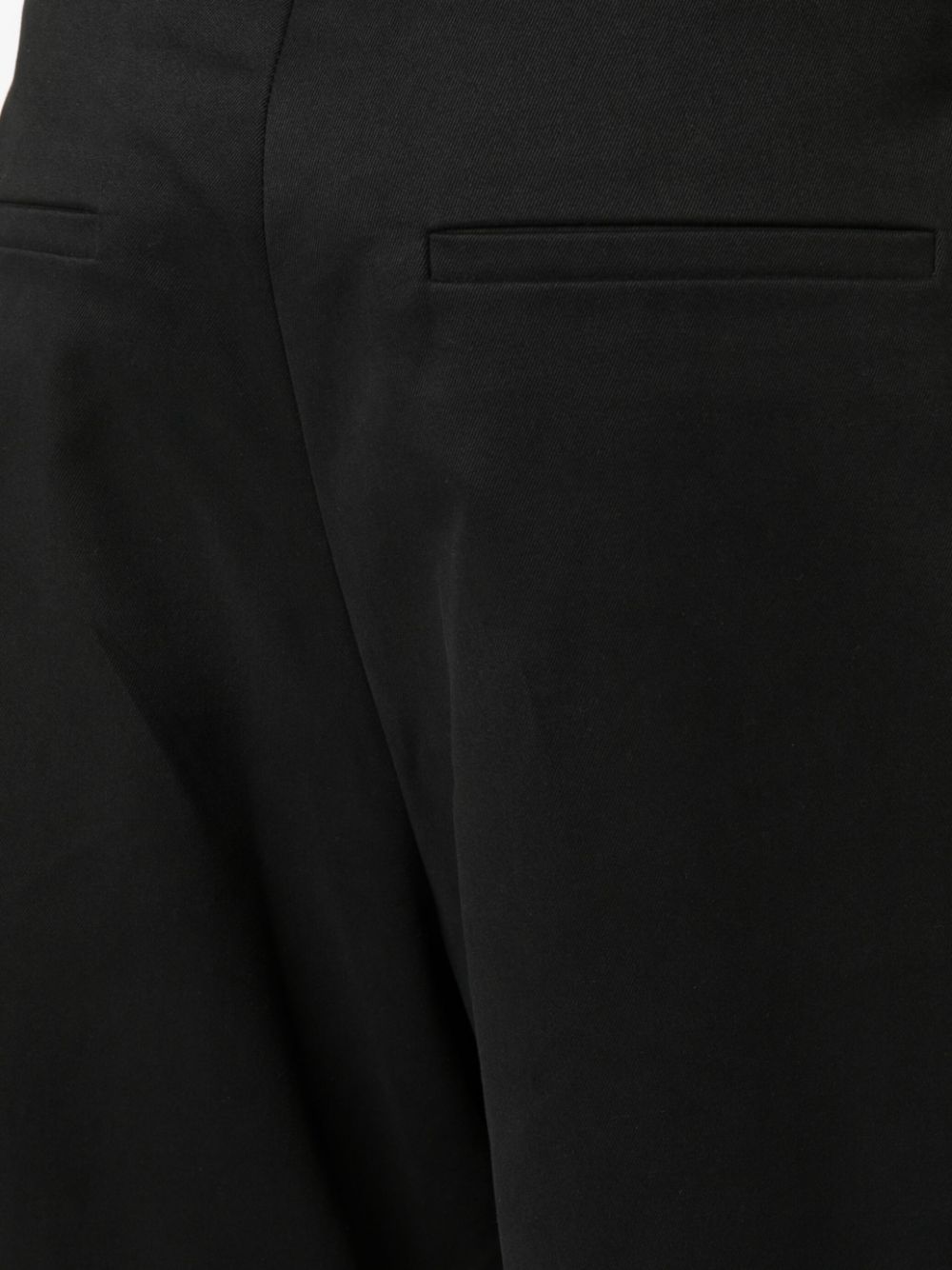 STUDIO NICHOLSON High-Waisted Wide-Leg Trousers - Black image 1