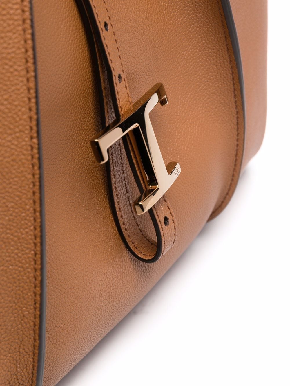 Tod's Women's Camel Brown Leather Handbag image 3