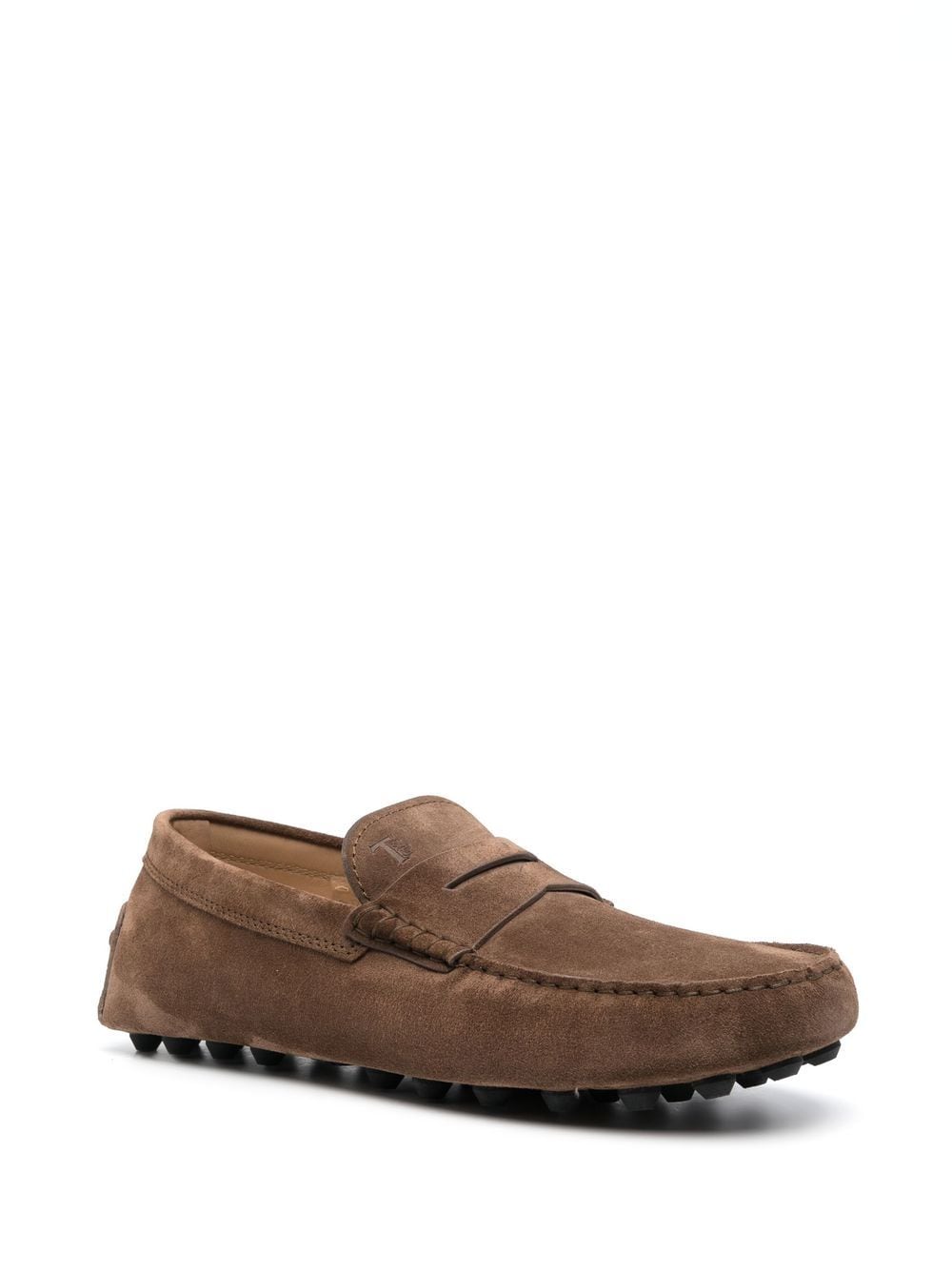 Tod's Brown Suede Loafers image 2