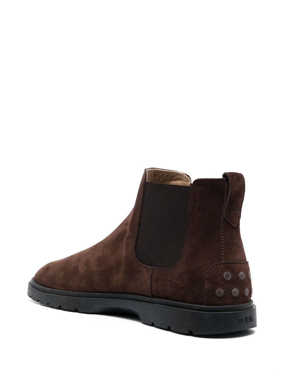 Tod's Brown Suede Chelsea Boots image 2