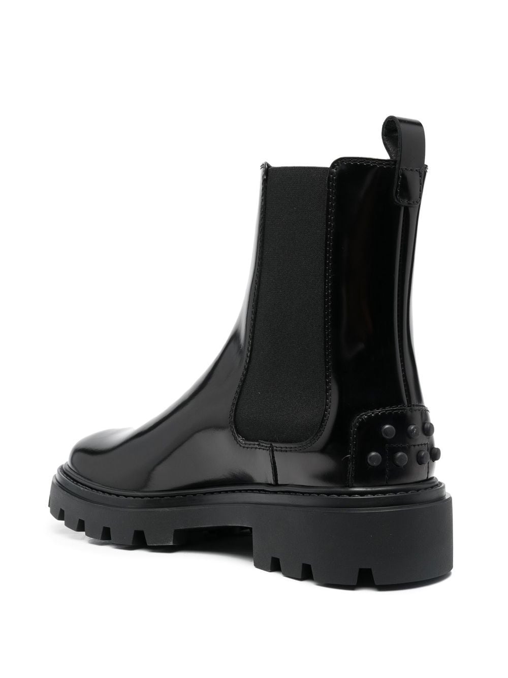 Tod's Black Studded Chelsea Boots image 2