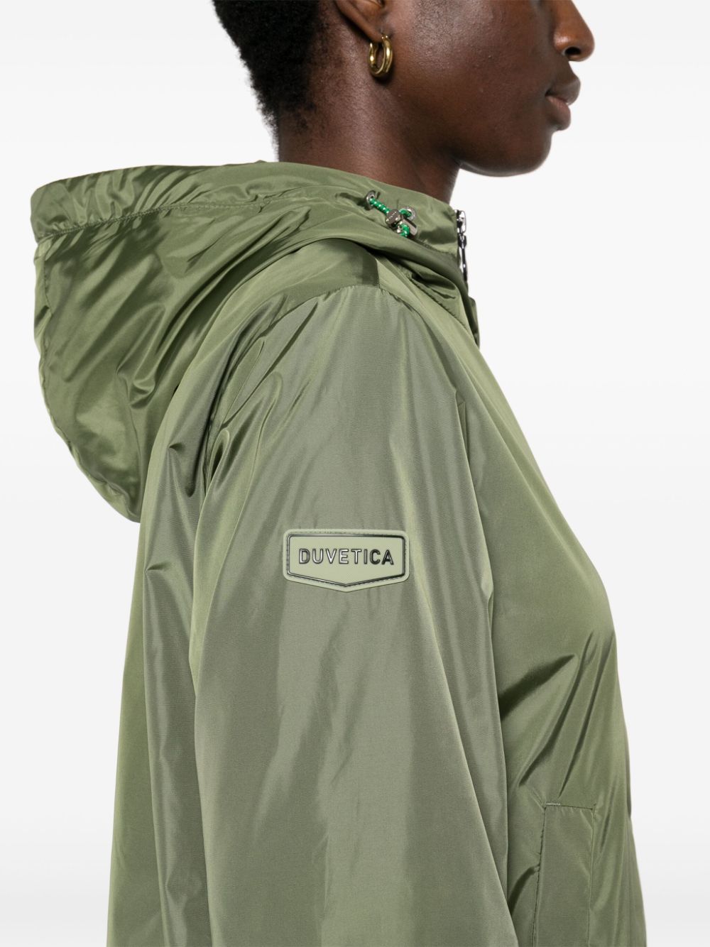 Duvetica Women's Green Lightweight Down Coat image 3