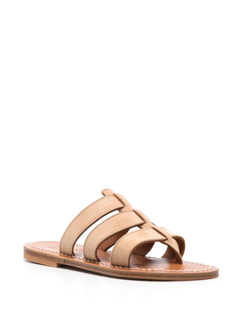 K Jacques St Tropez Sandals Beige image 3