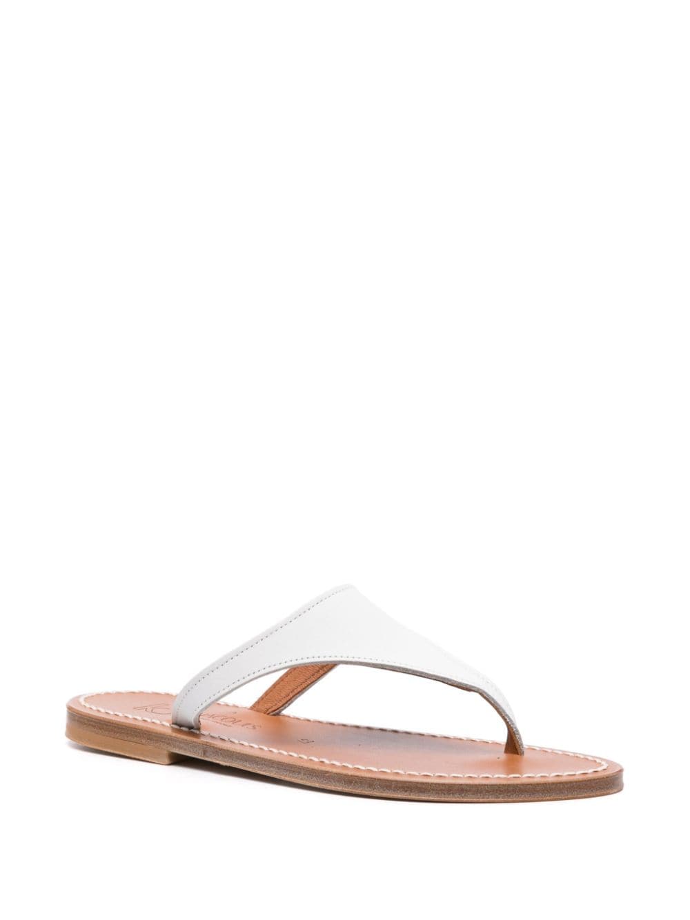 K Jacques St Tropez Sandals White image 1