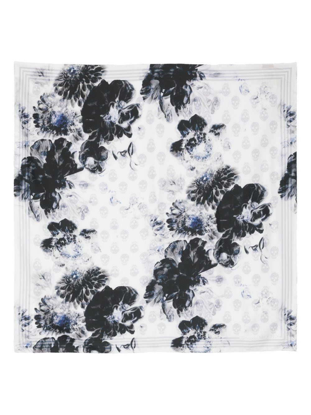 Alexander McQueen Scarfs Grey image 0