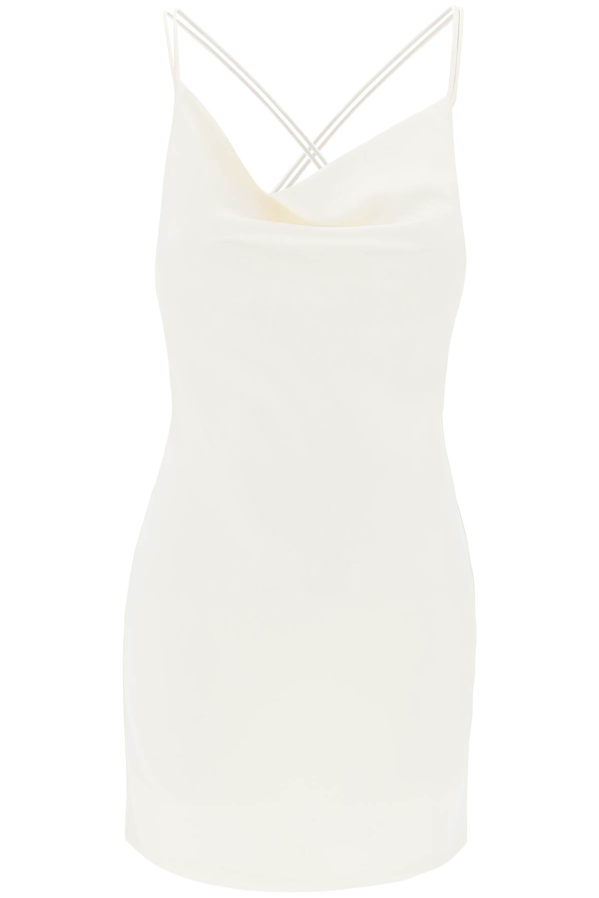 Rotate Recycled Satin Mini Slip Dress image 0