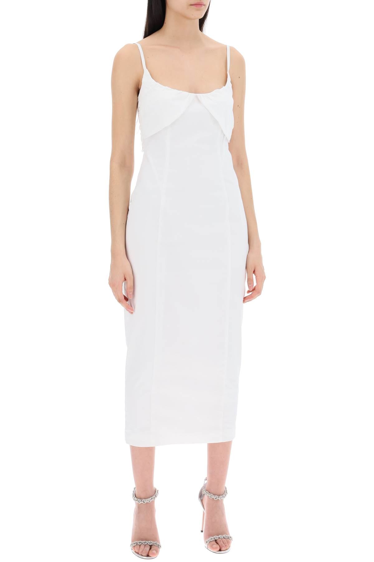 Rotate midi dress with ruffles image 1