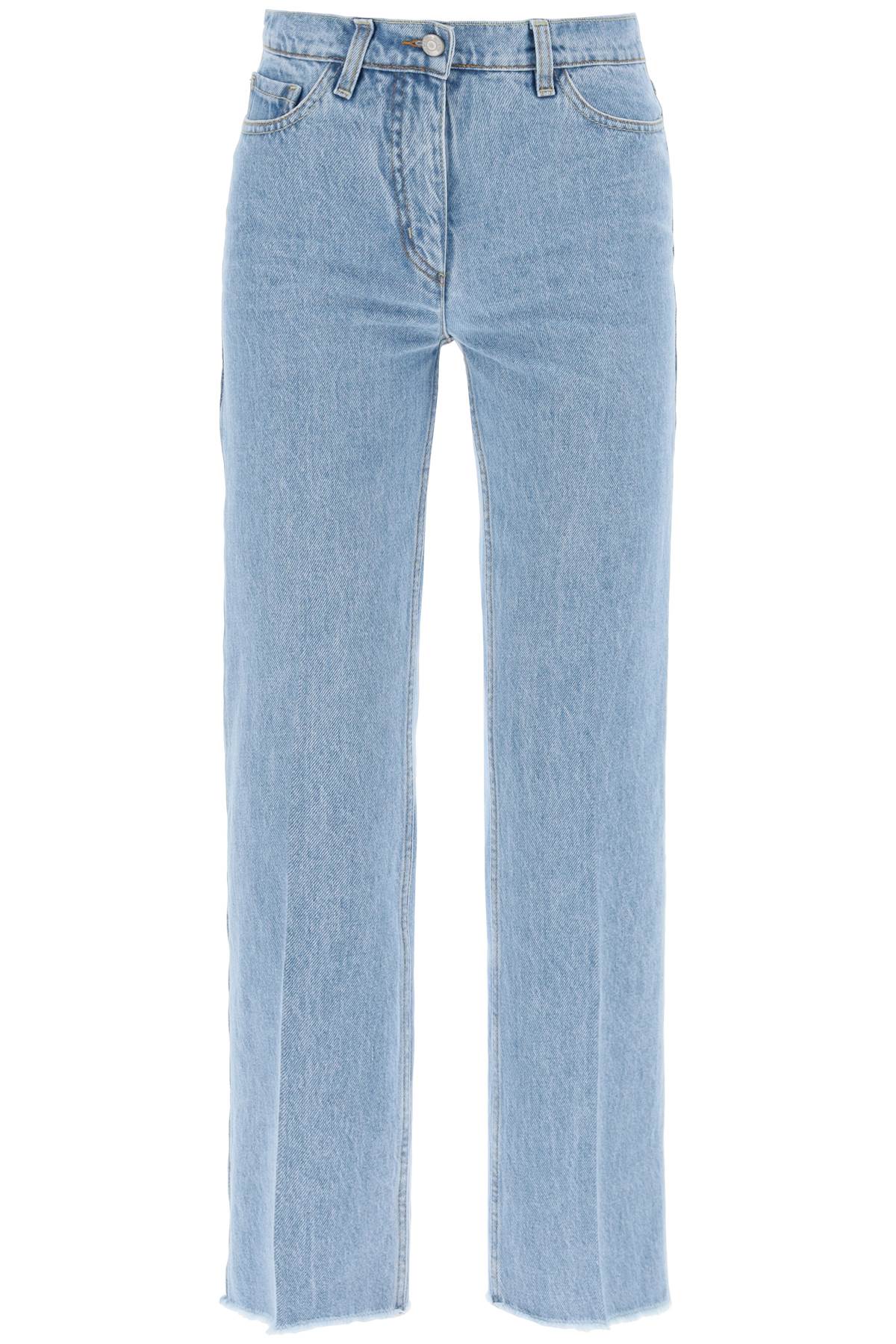 Magda Butrym Low-Waisted Cropped Slim Fit Jeans image 0