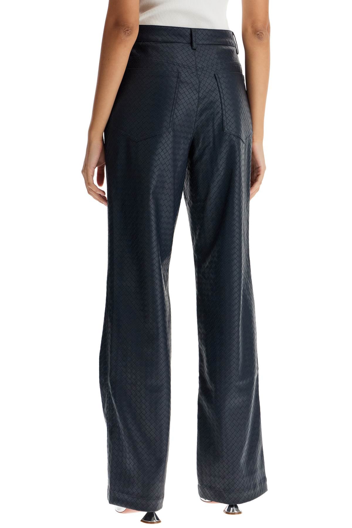 Rotate Straight Leg Pants with Woven Pattern image 2