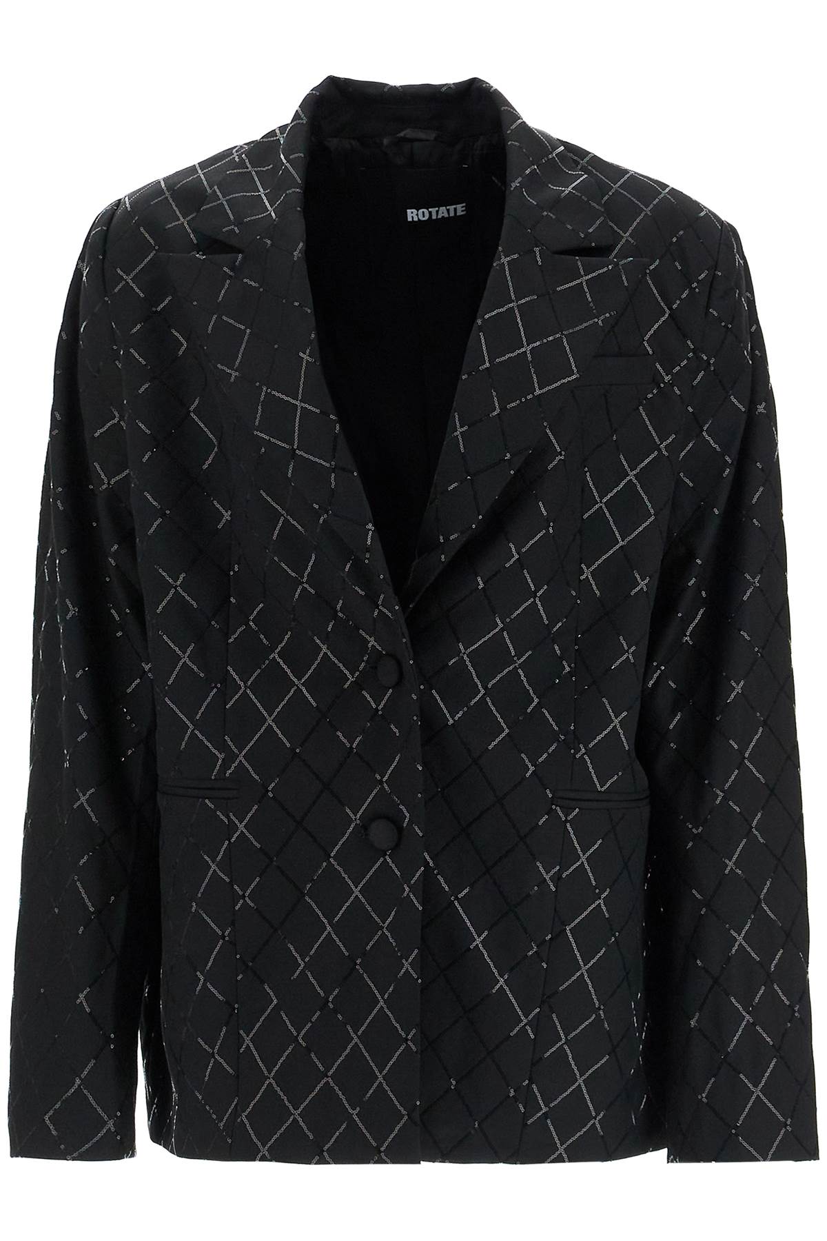 Rotate Sequin Oversized Blazer image 0