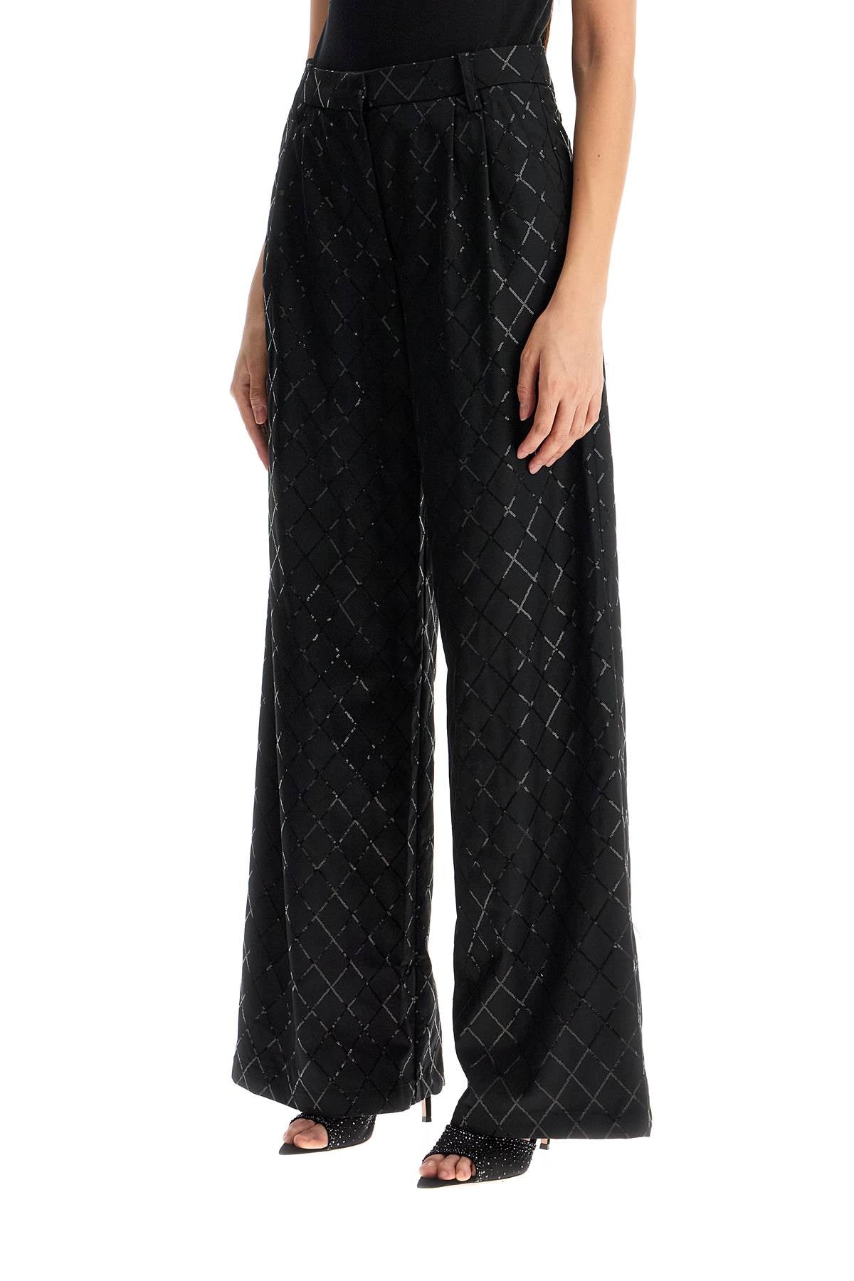 Rotate Sequin Wide Leg Pants image 3