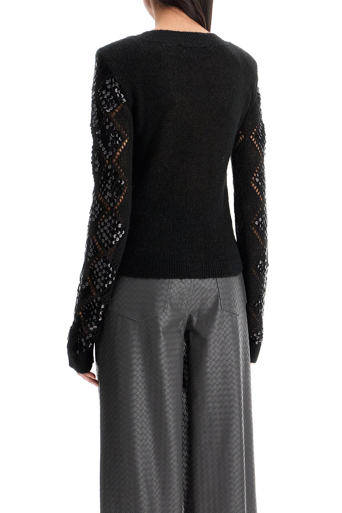 Rotate Perforated Sequin Cardigan image 2