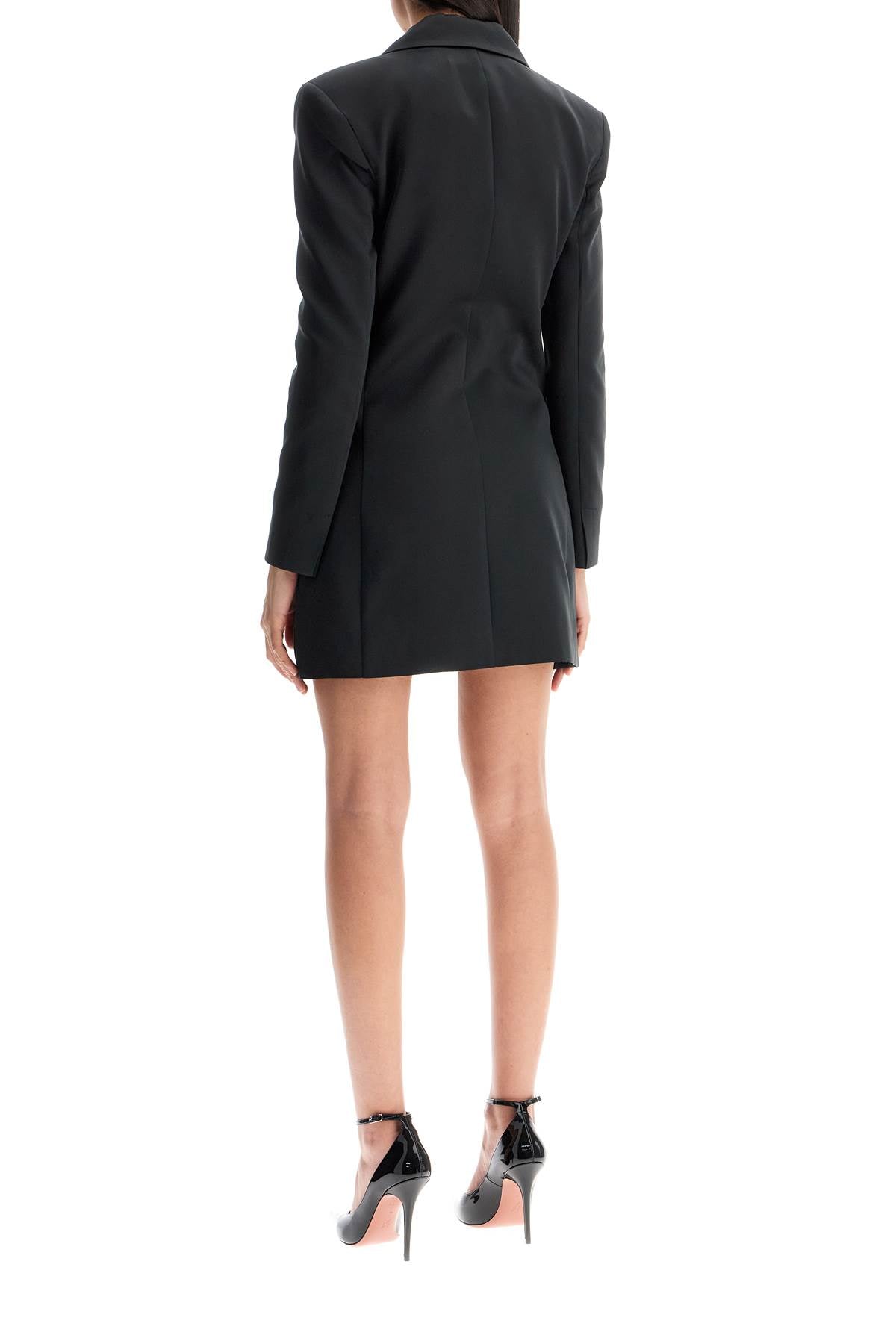 Rotate satin blazer mini dress with image 2