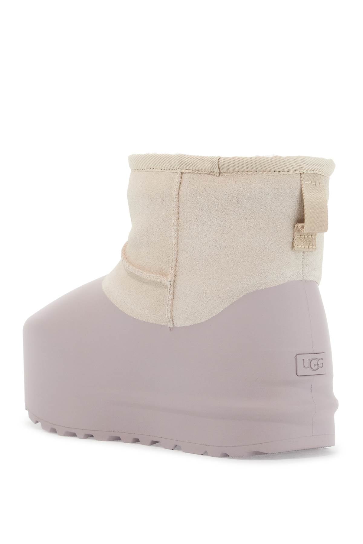 UGG Classic Mini Pumped Molded Ankle Boots - Suede Leather image 2