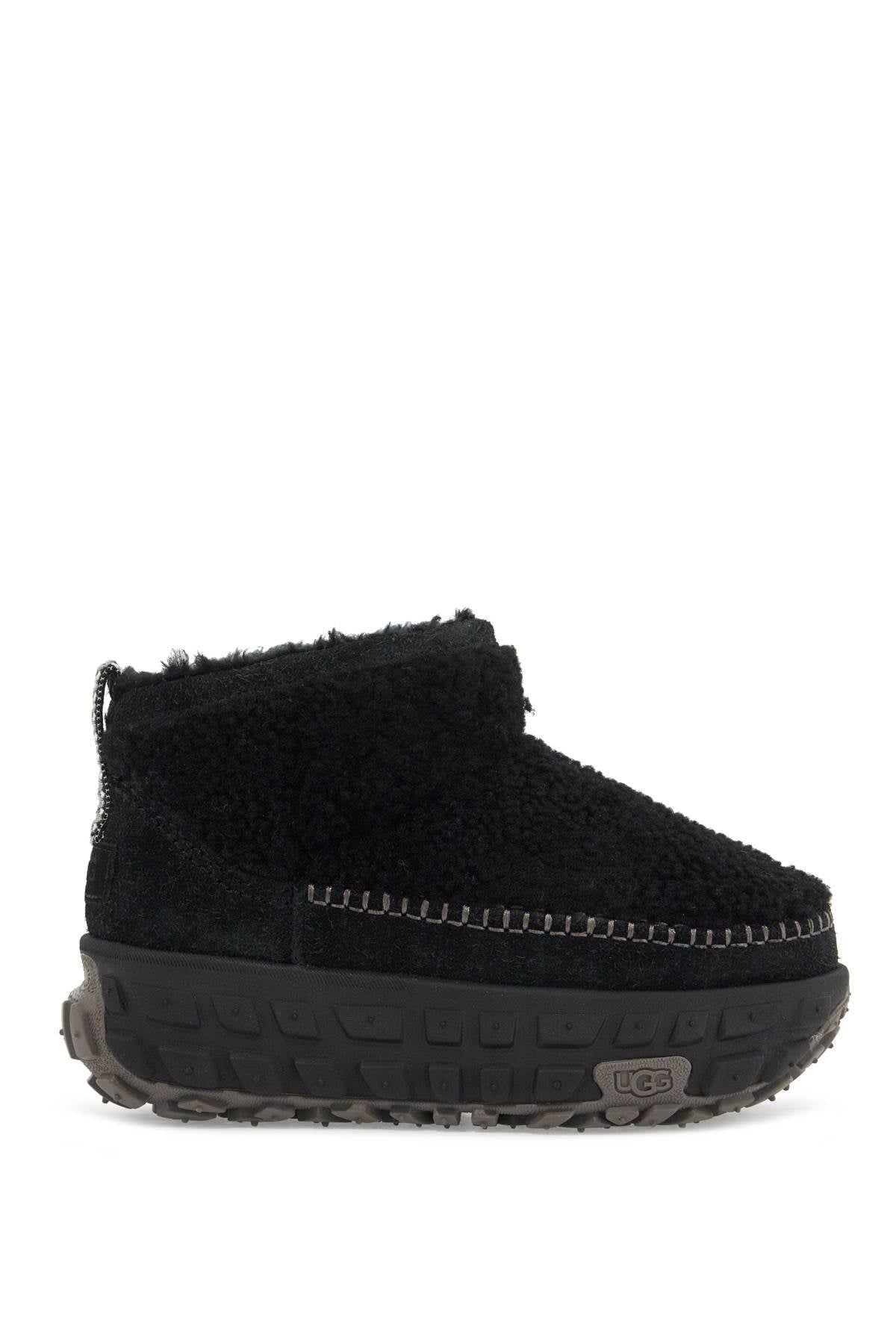 UGG Venture Daze Ultra Mini Cozy Ankle Boots - Suede Leather & Sheepskin image 0