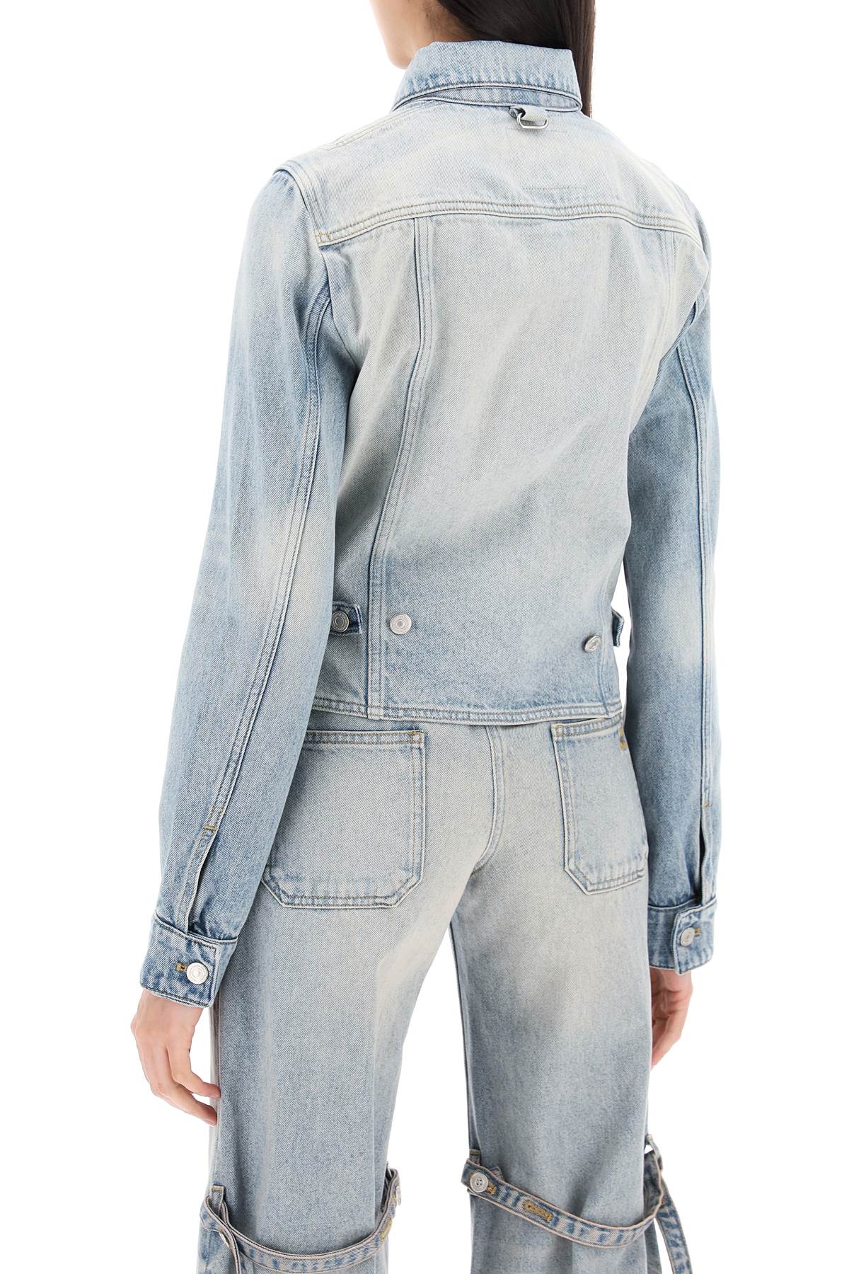 Courreges denim trucker jacket for image 2