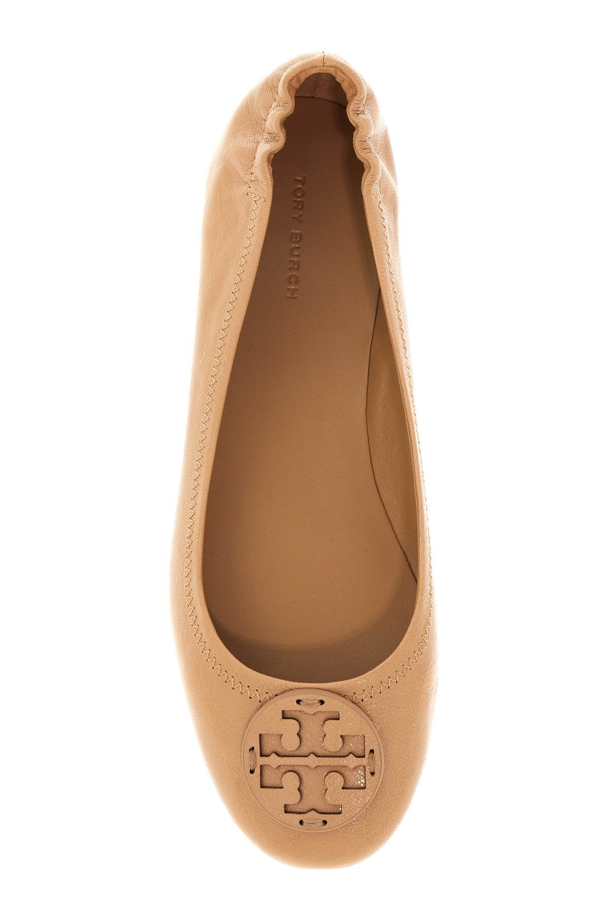 Tory Burch Minnie Travel Ballet Flats in Suede image 1