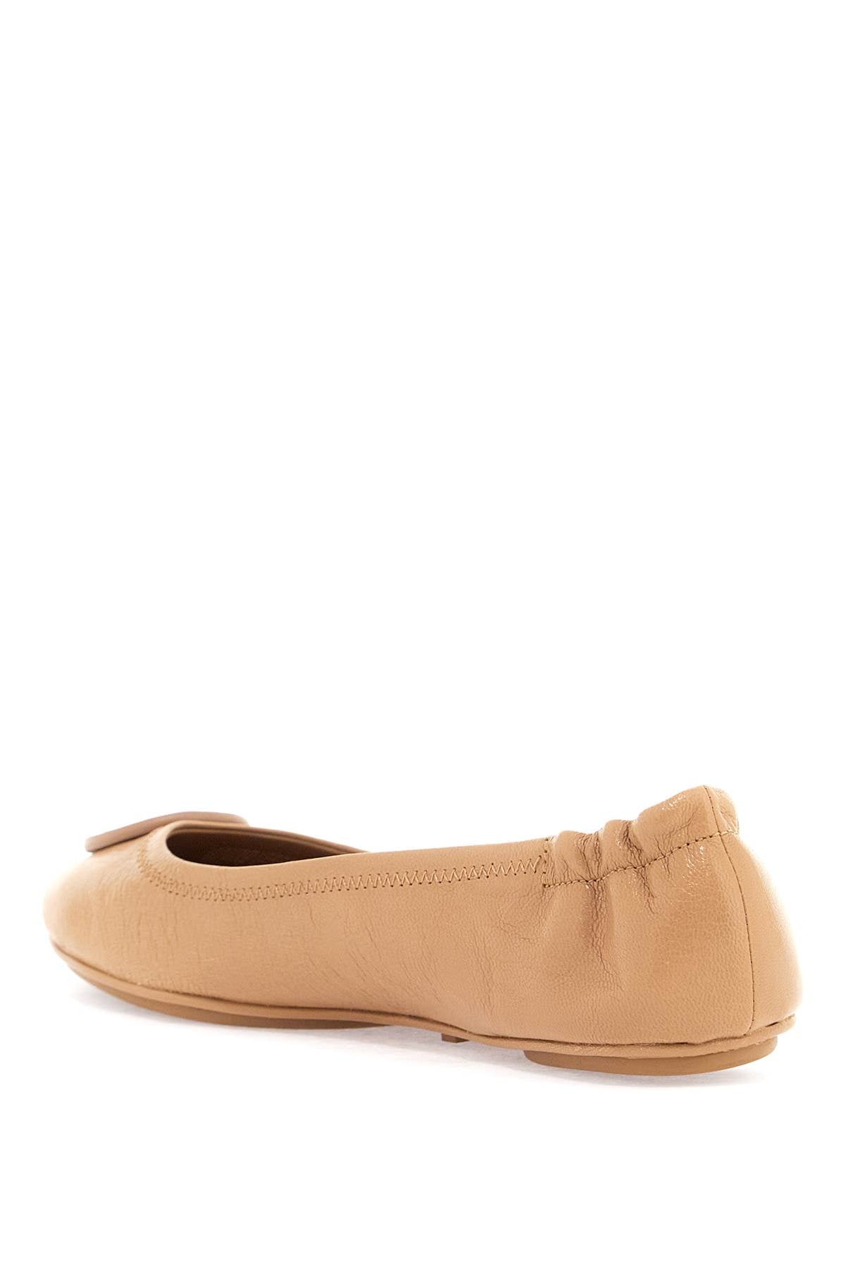 Tory Burch Minnie Travel Ballet Flats in Suede image 2