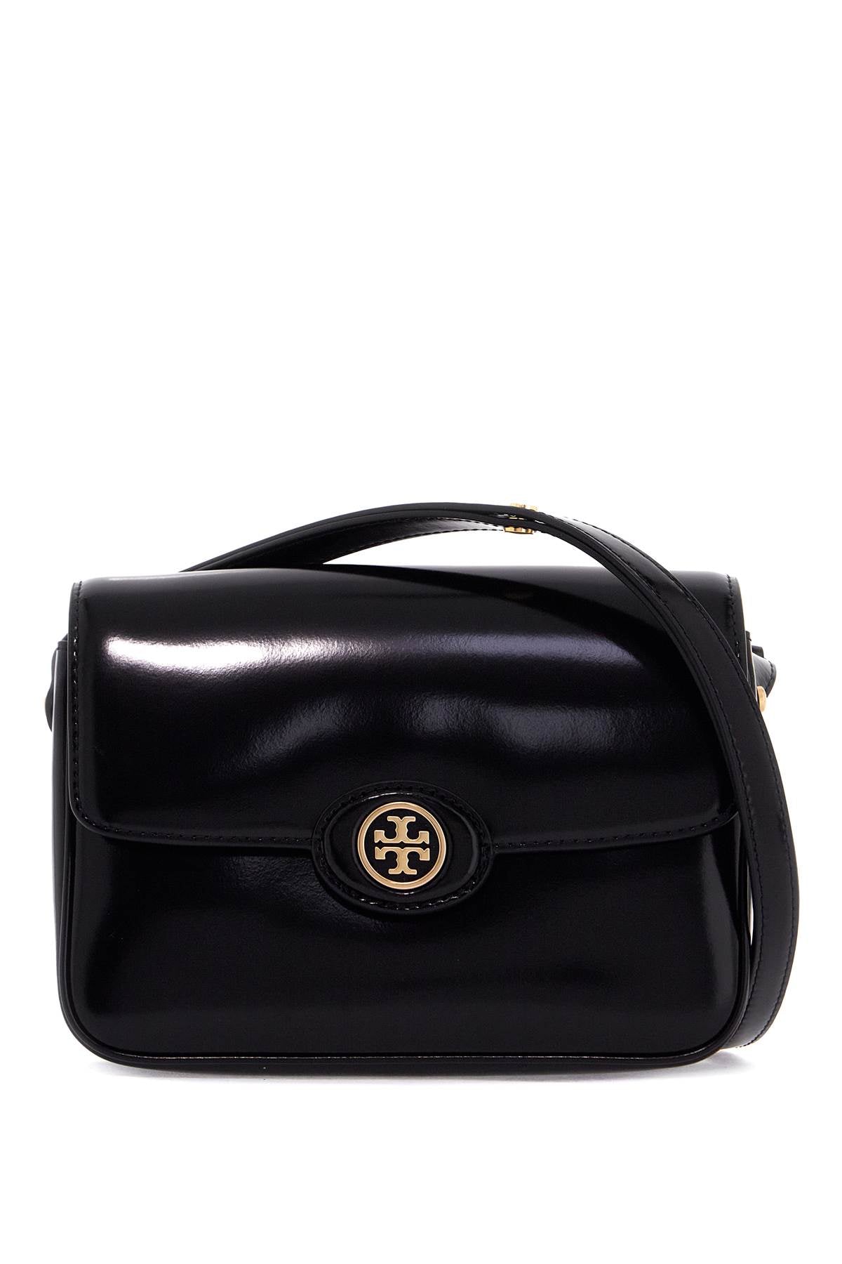 Tory Burch Robinson Brushed Leather Shoulder Bag image 0