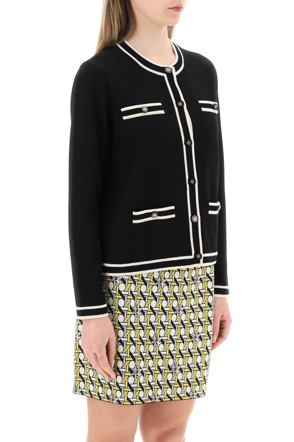 Tory Burch kendra merino wool cardigan image 1