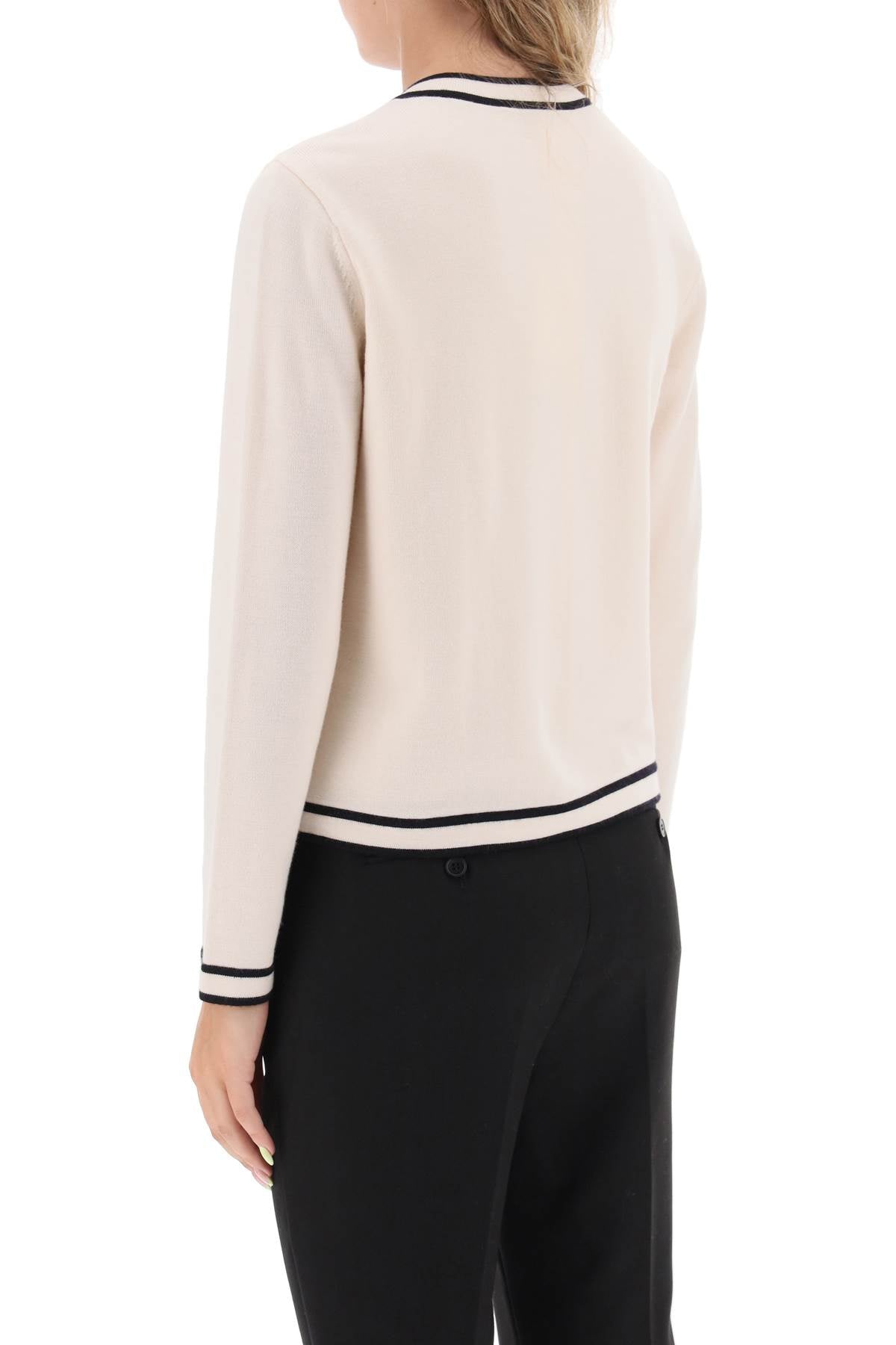 Tory Burch Kendra Merino Wool Cardigan image 2