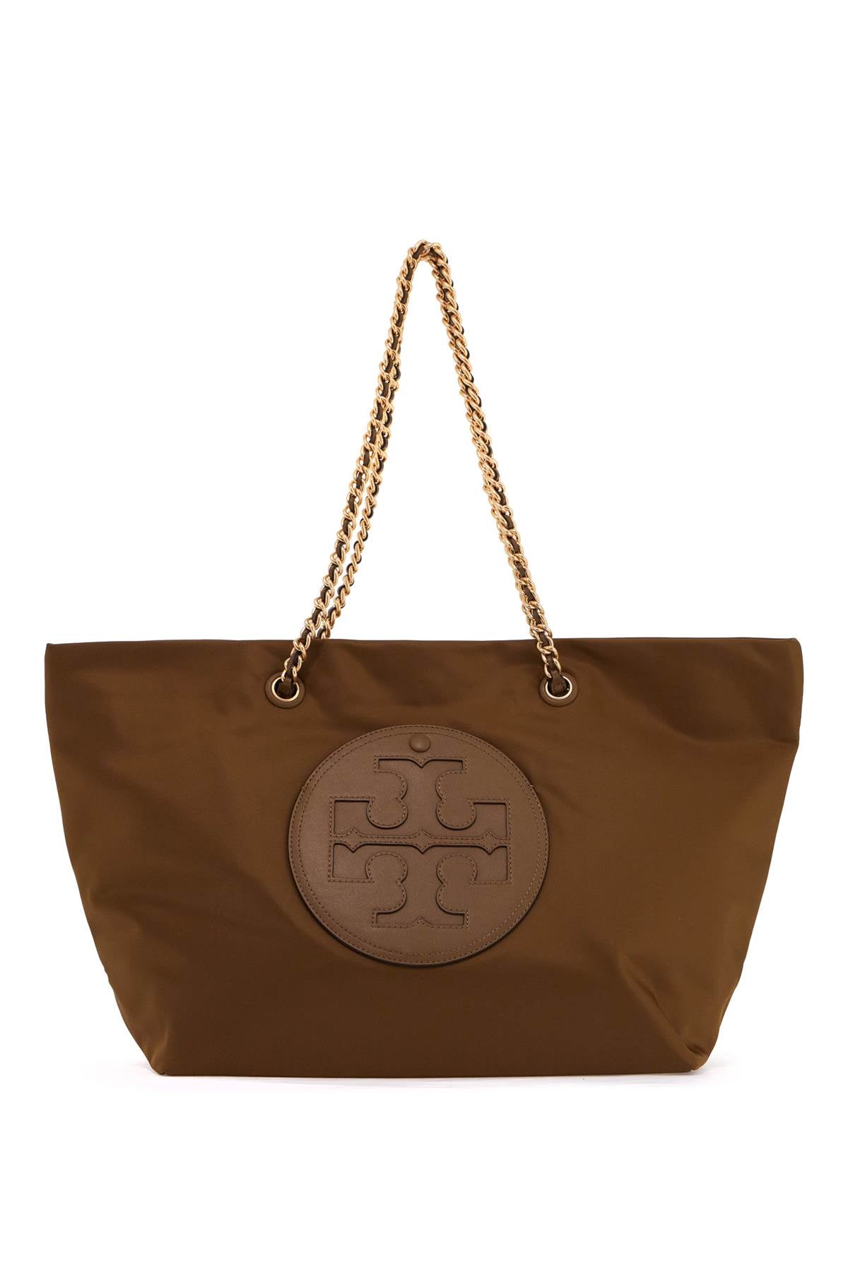 Tory Burch Ella Nylon Shopping Bag with Chain Handles image 0